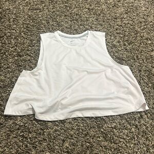 Nike Cropped Athletic Tank Top